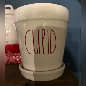 Rae Dunn CUPID Flower Pot
